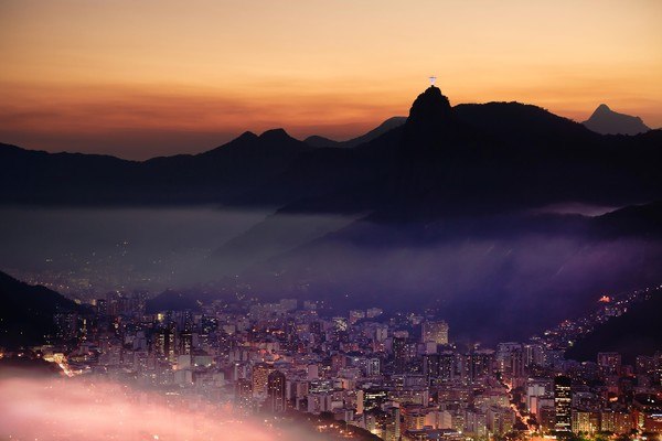 Rio De Janeiro City Lights