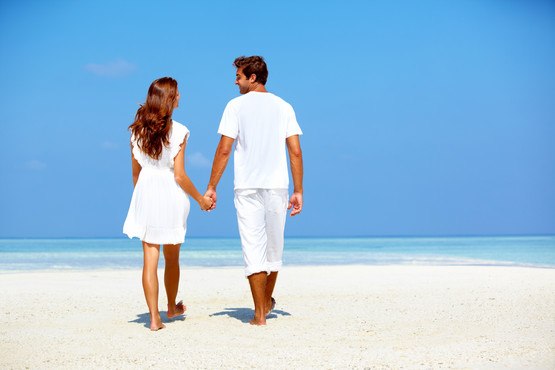 Romantic Beach Couple
