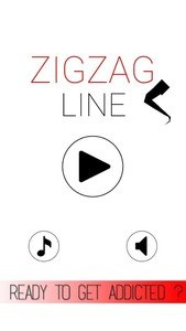 Zig Zag Line Tap Tap Game
