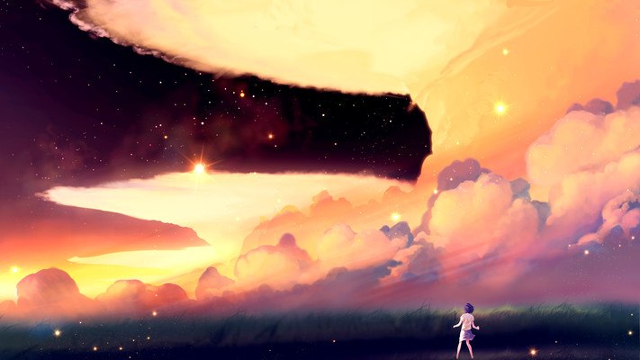 Anime Sky Art