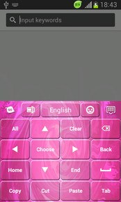 Ultra Pink Keyboard