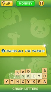 Crush Letters - Search Word