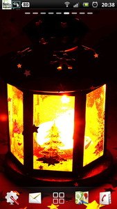 glowing red lantern LWP