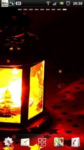 glowing red lantern LWP