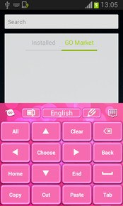 Color Keyboard Pink