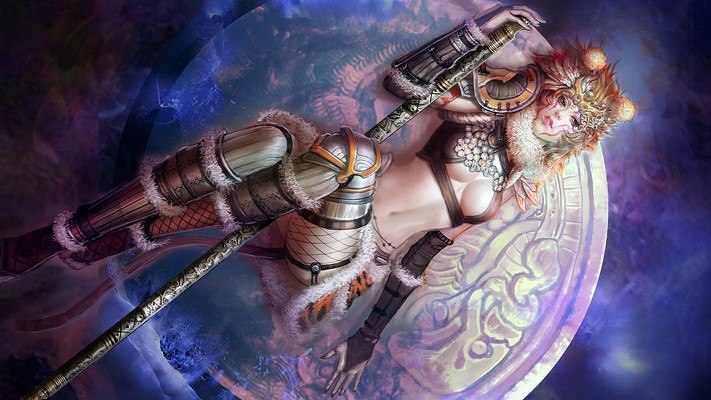 Mythical Warrior Girl
