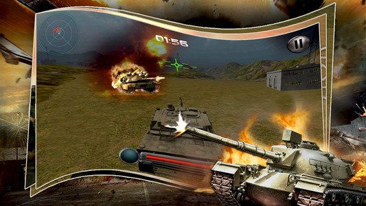 Tank Battle Warfare Simulation