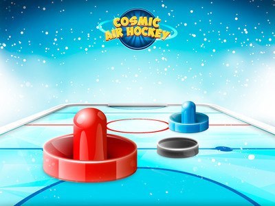 Cosmic Air Hockey