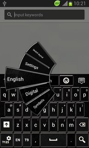 GO Keyboard Black