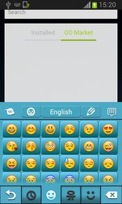 Keyboard Themes Blue