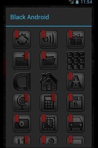 TSFShell Theme Black Android