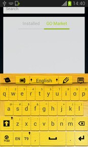 Yellow Keyboard for Android