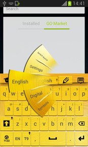 Yellow Keyboard for Android