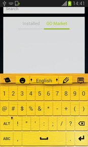Yellow Keyboard for Android