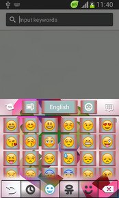 Keyboard Themes Color Fonts