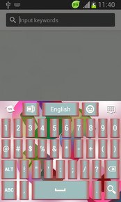 Keyboard Themes Color Fonts