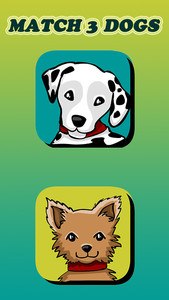 Match 3 Dogs - Doggies Connect