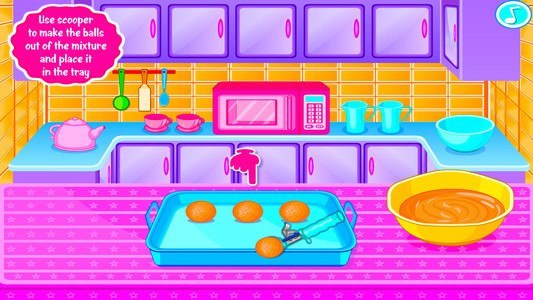 Sweet Cookies - Game for Girls