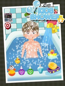 Cute Kids Shower - Kids Game