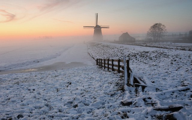 Windmill Winter