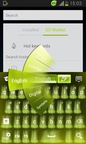 Keyboard for Android Green