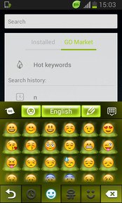 Keyboard for Android Green