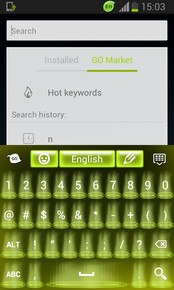 Keyboard for Android Green