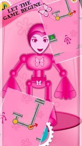 Pink Robo super power girl