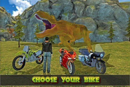 Bike Racing Sim: Dino World