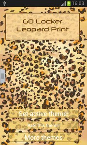 GO Locker Leopard Print