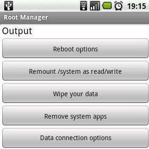 Root Manager