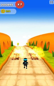 Temple ninja run 3D