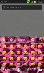 GO Keyboard Pink Leopard Free