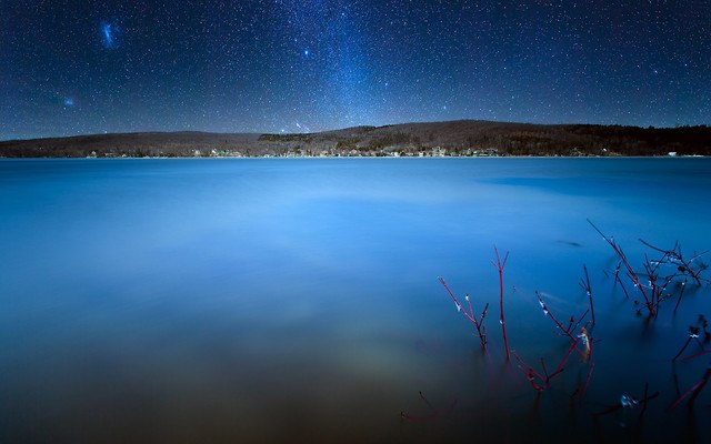 Milky Way Over Lake William