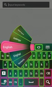 Color Neon Keypad