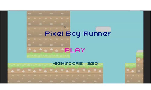 Pixel Boy Runner