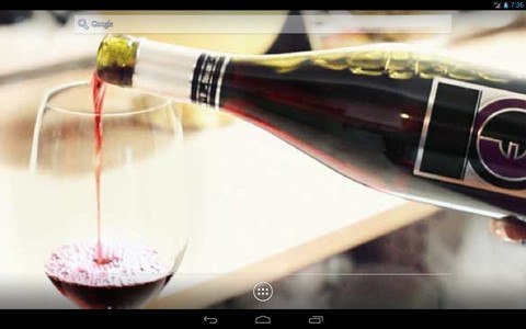 Bottle of Wine Live Wallpaper