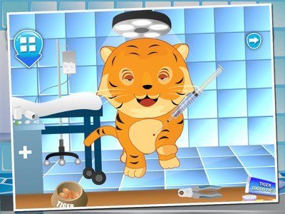 Tiger Hair Salon - Kids Game