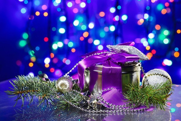 Purple Christmas Decorations