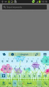 Color Flowers Keyboard