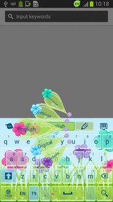 Color Flowers Keyboard