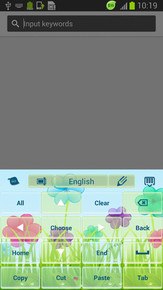 Color Flowers Keyboard