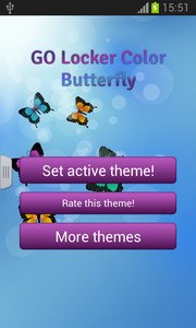 GO Locker Color Butterfly