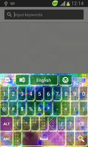 Glitter Keyboard