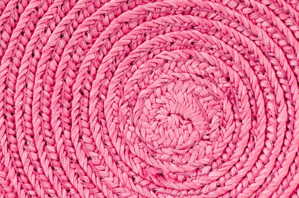 Pink Rope Swirl