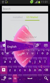 Pink Purple Keyboard