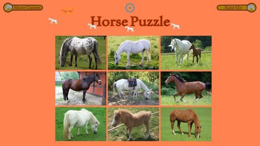 Horse Puzzle For Kids