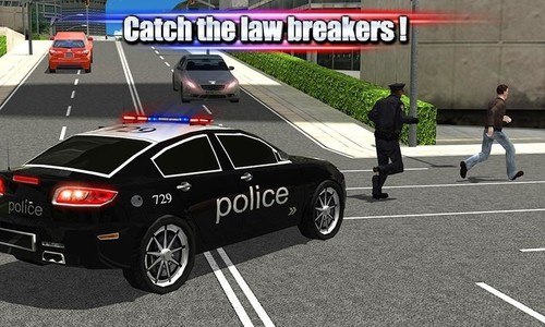 Crime Town Police Car Driver