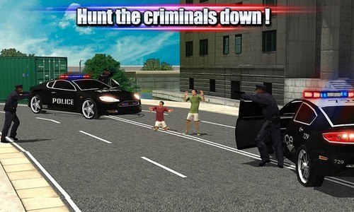 Crime Town Police Car Driver
