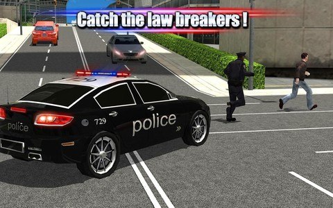 Crime Town Police Car Driver